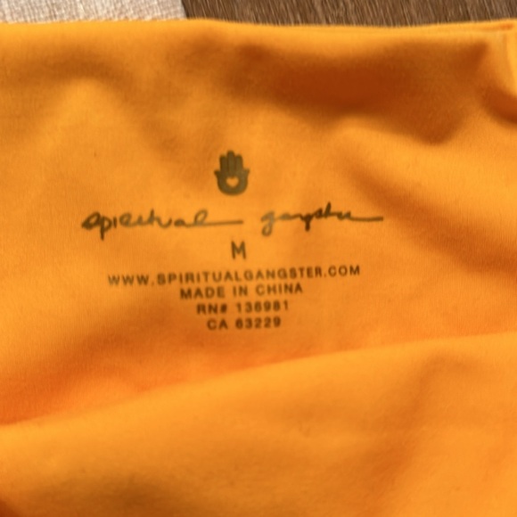 Womens Spiritual Gangster leggings, sz M - Picture 4 of 4